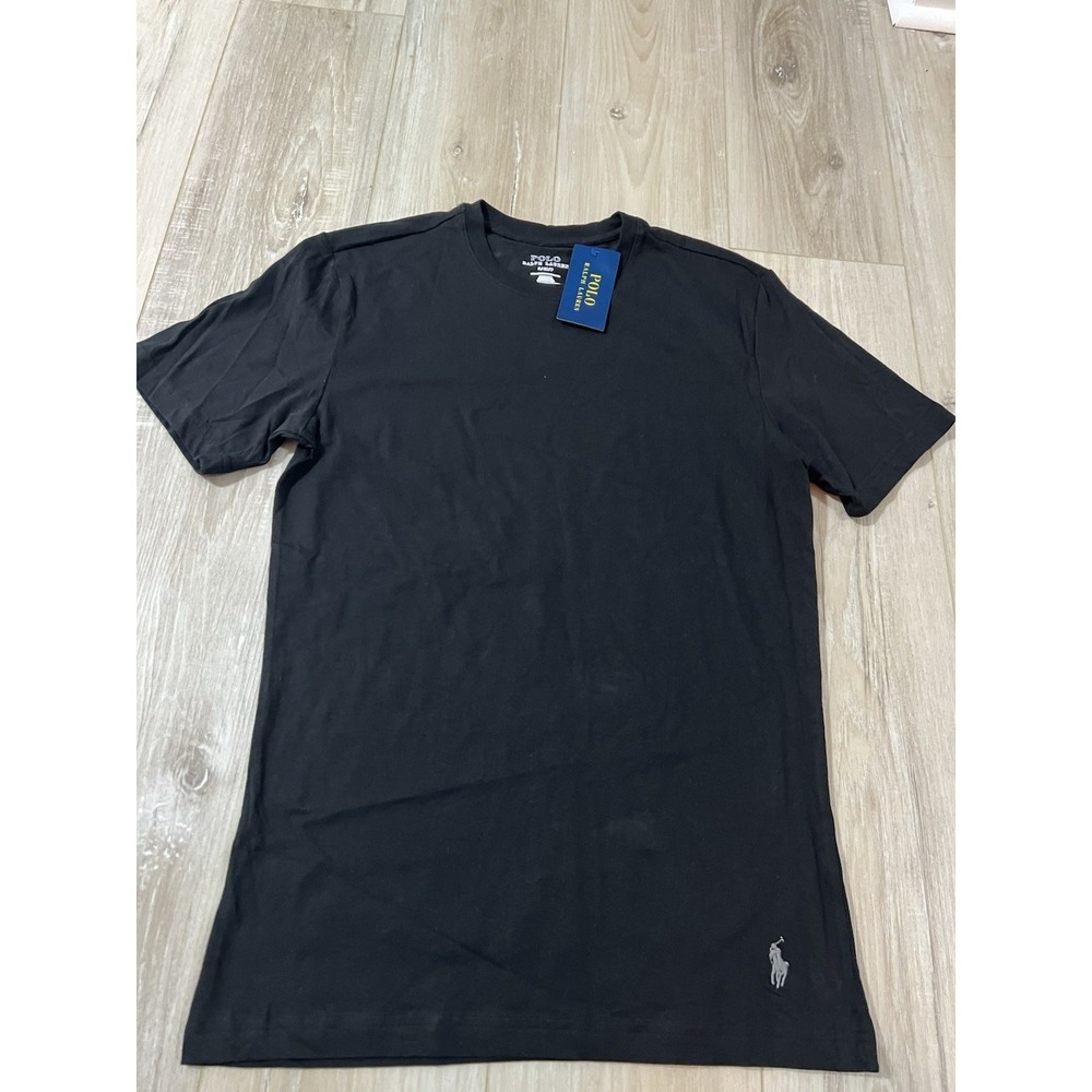 Polo Ralph Lauren Cotton T-Shirt Logo Pony S  Black S